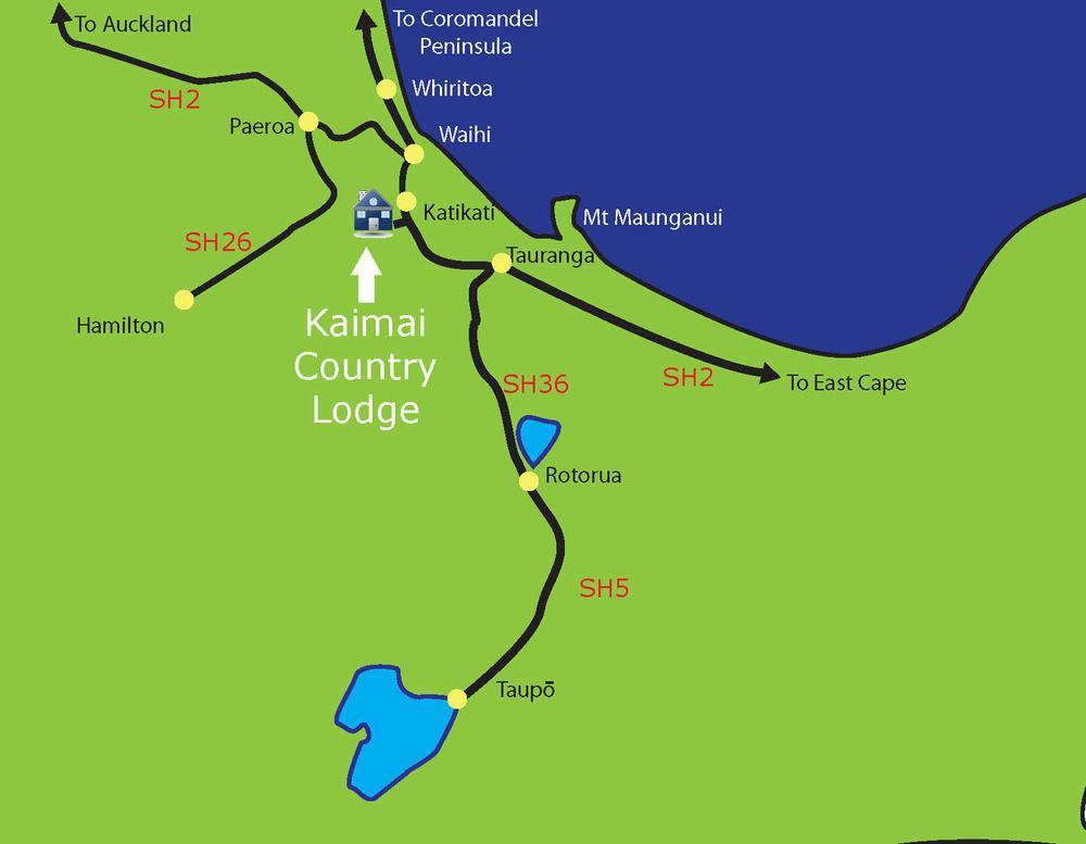 Kaimai Country Lodge Katikati Εξωτερικό φωτογραφία